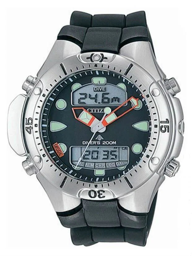 Citizen Armband 59-G0243 Aqualand JP0160 Gummi 16mm Original