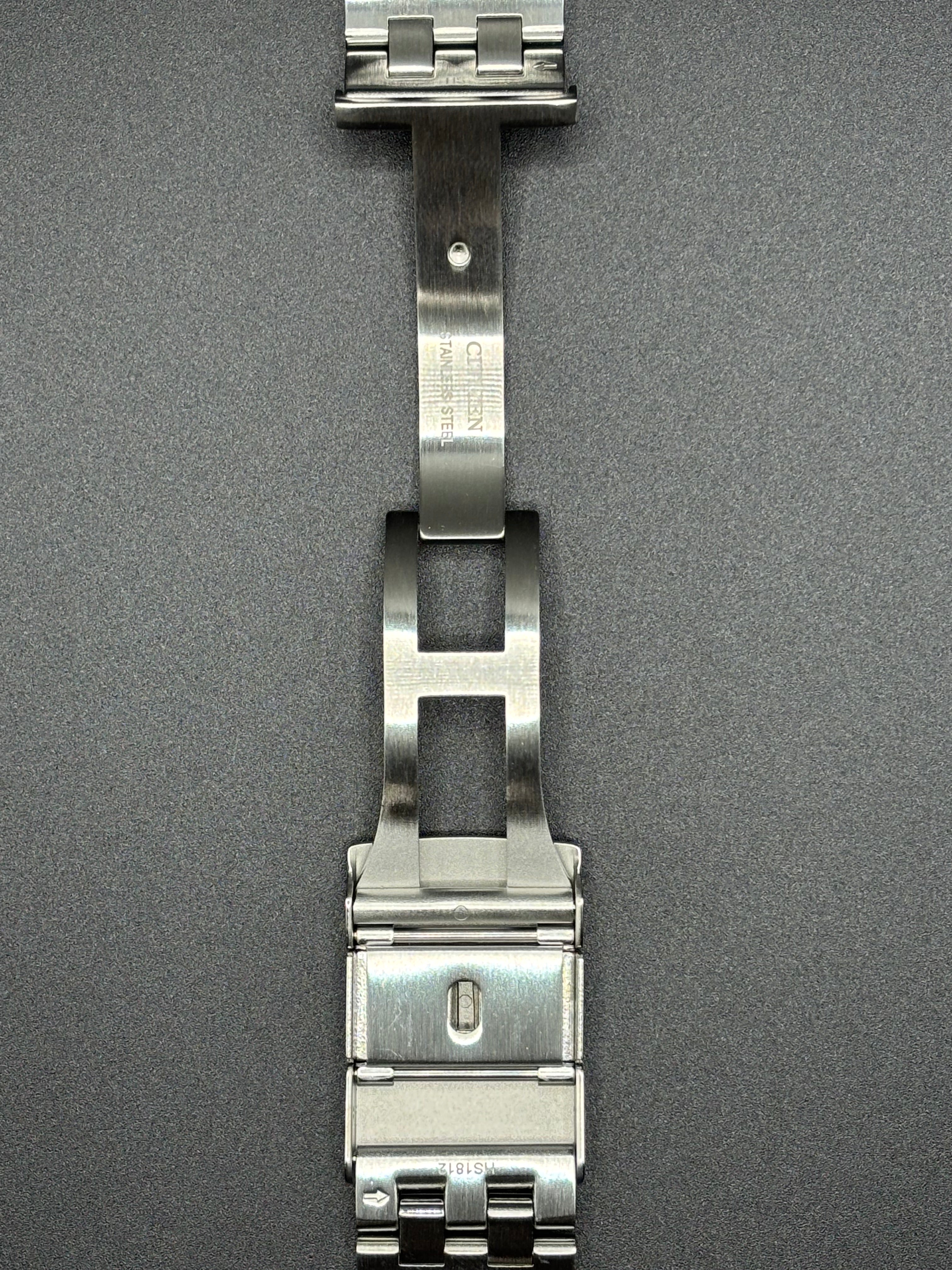 Citizen Watch Band 59-S05680 Radio-Controlled AT9030 Steel 23mm Original