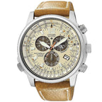 Citizen Armband 59-S52167 Chrono Pilot AS4020 Leder 23mm Original