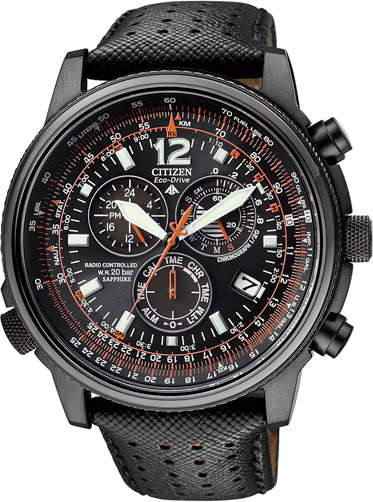 Citizen Uhrenarmband 59-S52373 Chrono Pilot AS4025 Leder 23mm Original