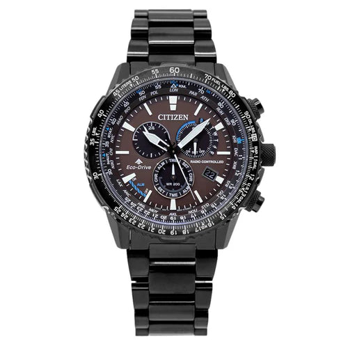 Citizen Armband 59-S07835 Funkgesteuert CB5005 PVD-Edelstahl 22mm Original