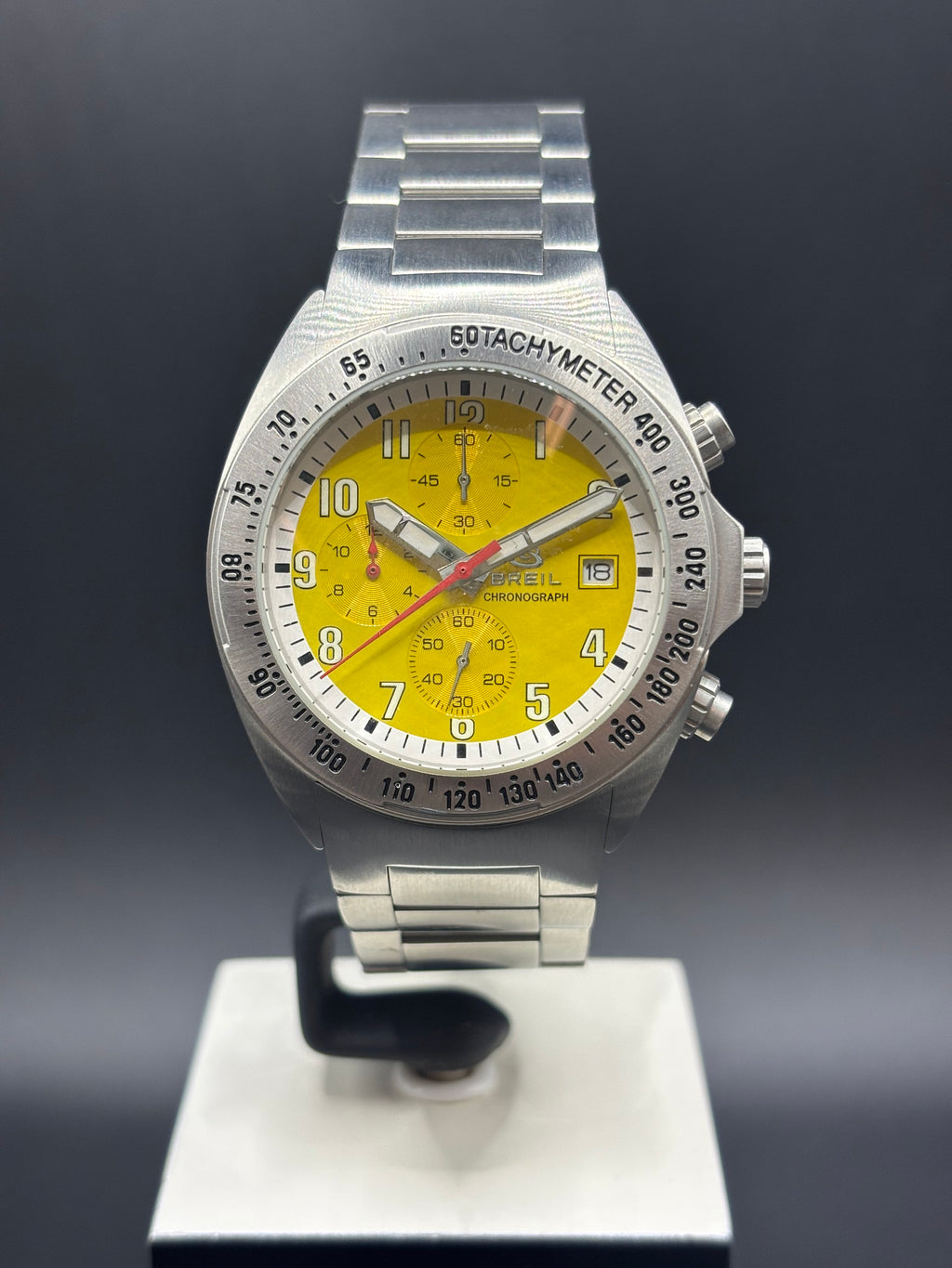 Orologio Breil Quarzo Cronograph Giallo