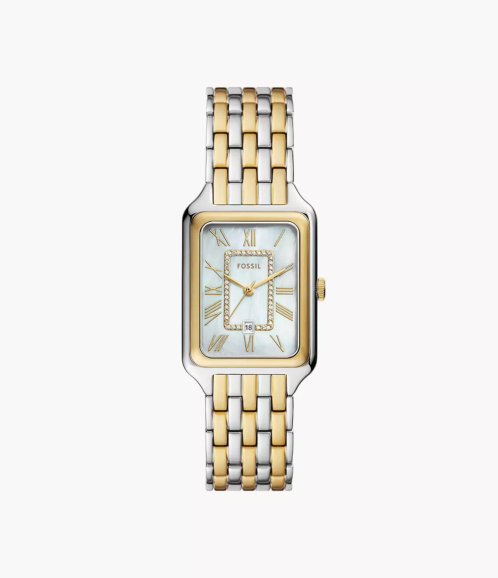 Orologio Fossil ES5305 Raquel Acciaio Bicolore Donna