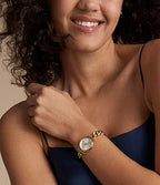 Orologio Fossil ES5329 Carlie Mini Acciaio Dorato Donna