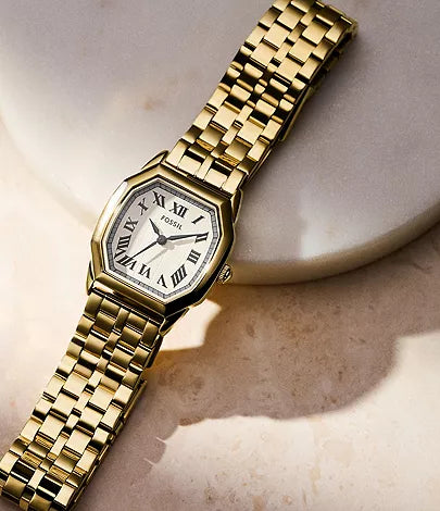 Orologio Fossil ES5361 Harlow Acciaio Dorato Donna