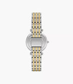Orologio Fossil ES5438 Carlie Mini Acciaio Bicolore Donna