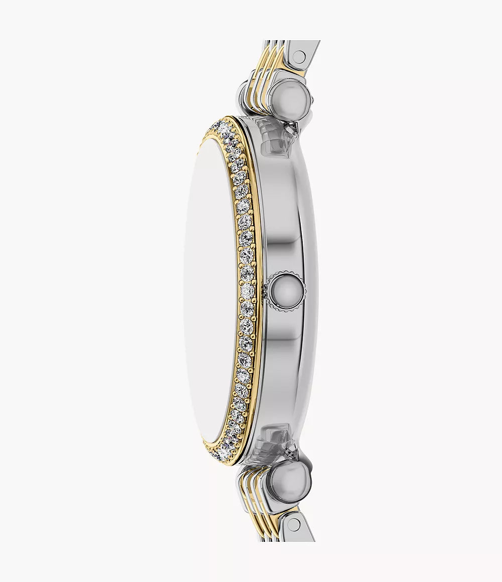 Orologio Fossil ES5438 Carlie Mini Acciaio Bicolore Donna