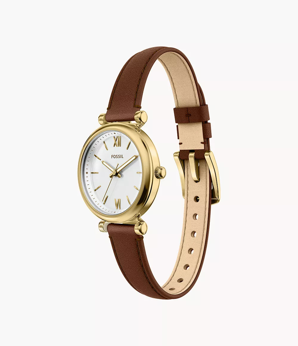 Orologio Fossil ES5464 Carlie Mini Pelle Donna