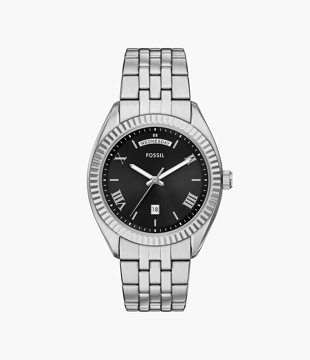 Orologio Fossil FS6139 Campbell Acciaio Uomo