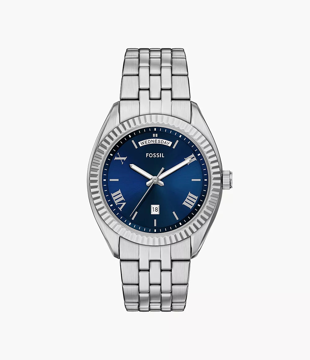 Orologio Fossil FS6140 Campbell Acciaio Uomo