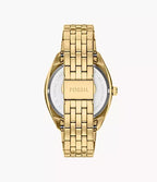 Orologio Fossil FS6142 Campbell Acciaio Dorato Uomo