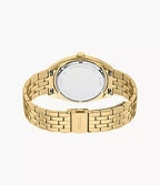 Orologio Fossil FS6142 Campbell Acciaio Dorato Uomo