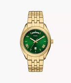 Orologio Fossil FS6142 Campbell Acciaio Dorato Uomo