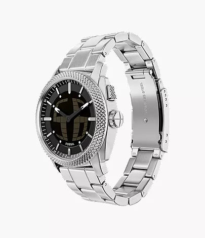 Orologio Fossil FS6155 Machine Big Tic 41mm Acciaio Uomo