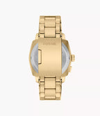 Orologio Fossil FS6157 Machine Big Tic 41mm Acciaio Dorato Uomo