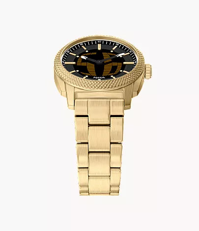 Orologio Fossil FS6157 Machine Big Tic 41mm Acciaio Dorato Uomo