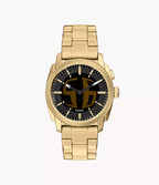 Orologio Fossil FS6157 Machine Big Tic 41mm Acciaio Dorato Uomo