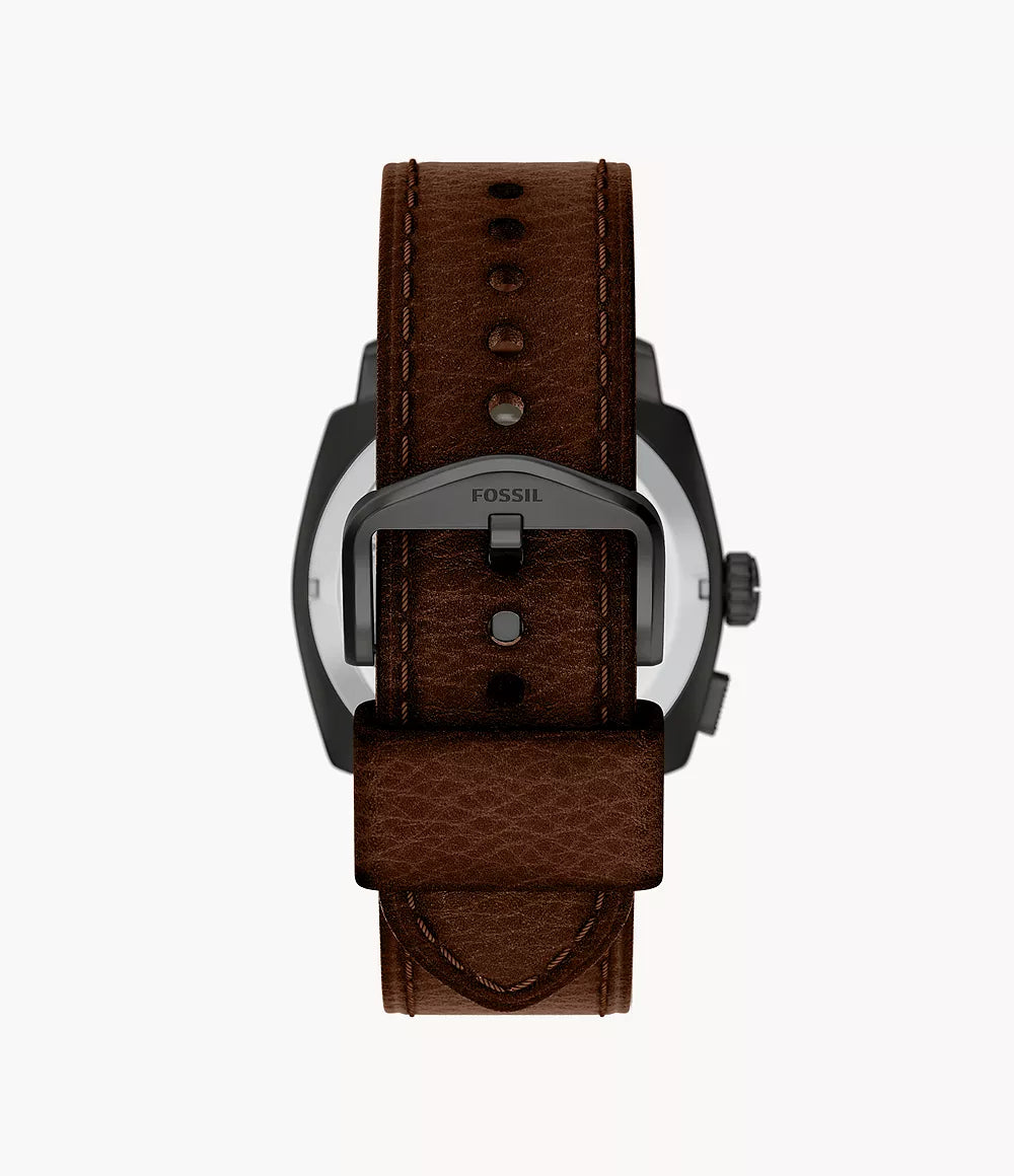 Orologio Fossil FS6156 Machine Big Tic 41mm Pelle Uomo