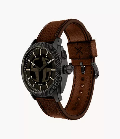 Orologio Fossil FS6156 Machine Big Tic 41mm Pelle Uomo