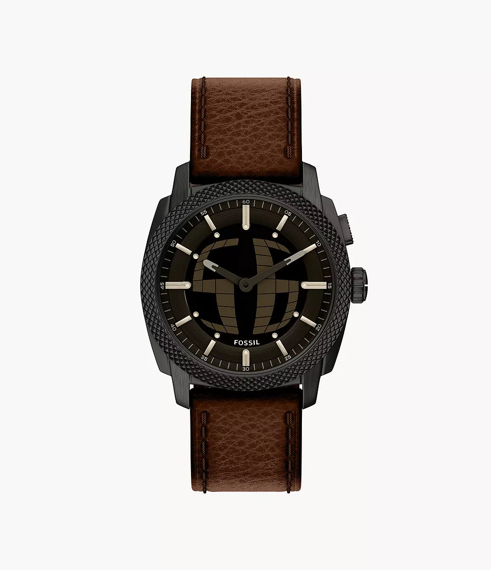 Orologio Fossil FS6156 Machine Big Tic 41mm Pelle Uomo