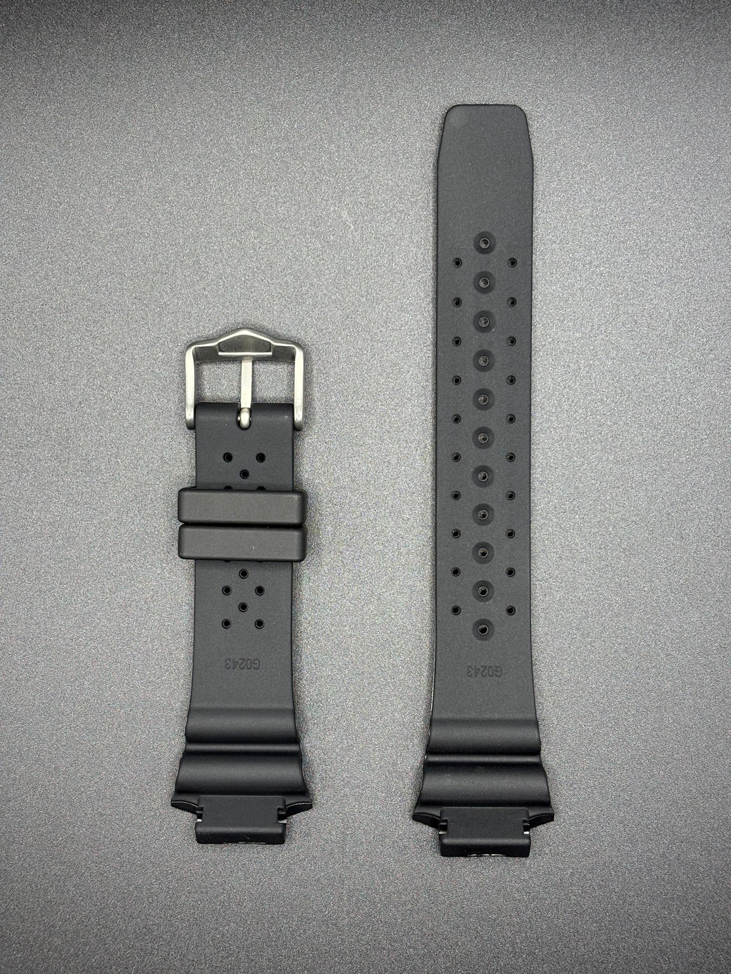 Citizen Armband 59-G0243 Aqualand JP0160 Gummi 16mm Original