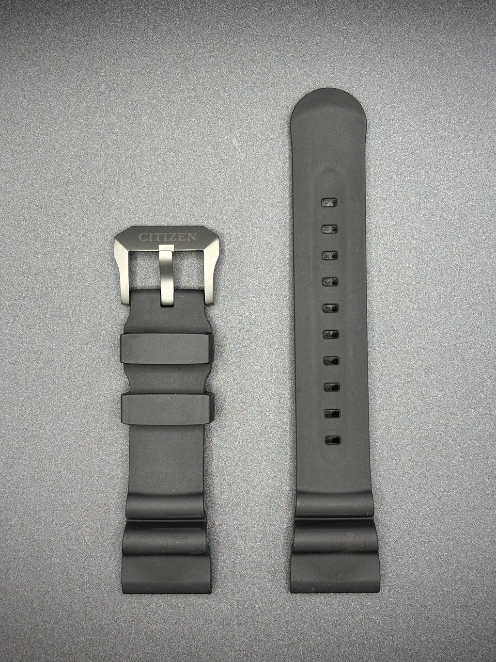 Citizen Armband 59-001BB-01 Aqualand JP2007 Kautschuk 24mm Original