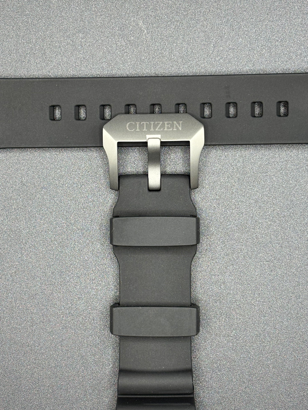Citizen Armband 59-001BB-01 Aqualand JP2007 Kautschuk 24mm Original