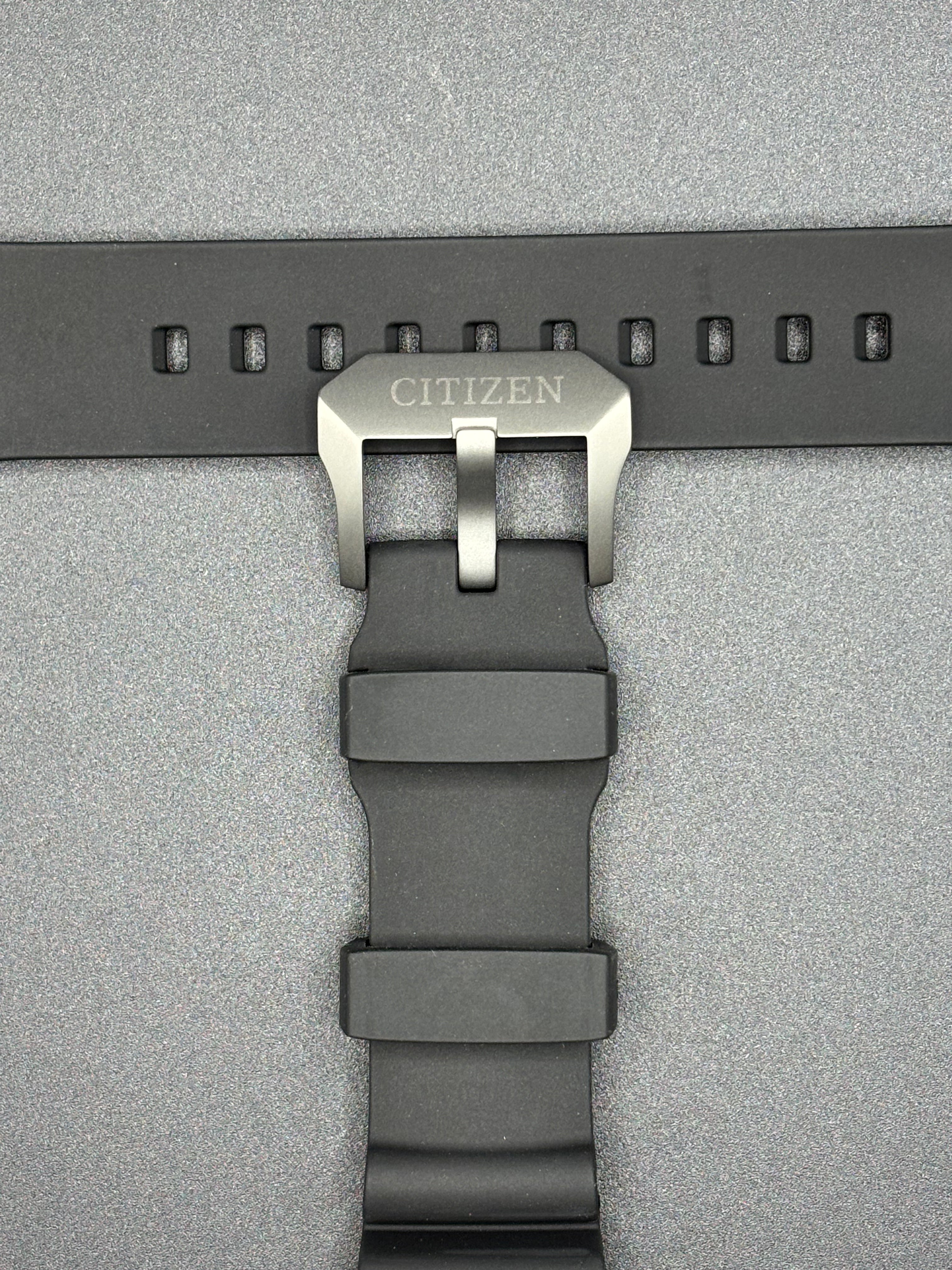 Citizen Armband 59-001BB-01 Aqualand JP2007 Kautschuk 24mm Original