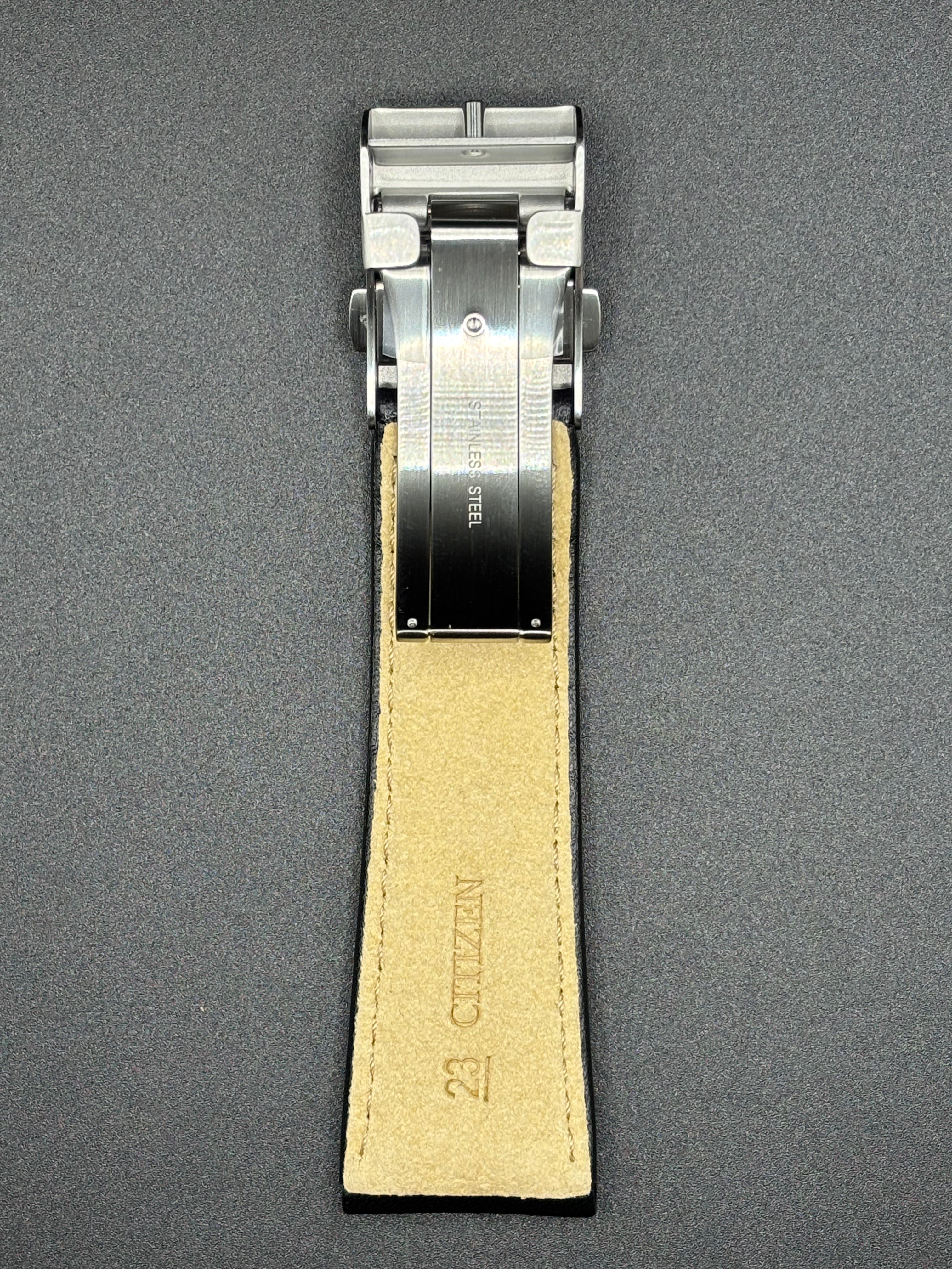 Citizen 59-S51335 Chrono Pilot AS4020 Leather Strap 23mm Original