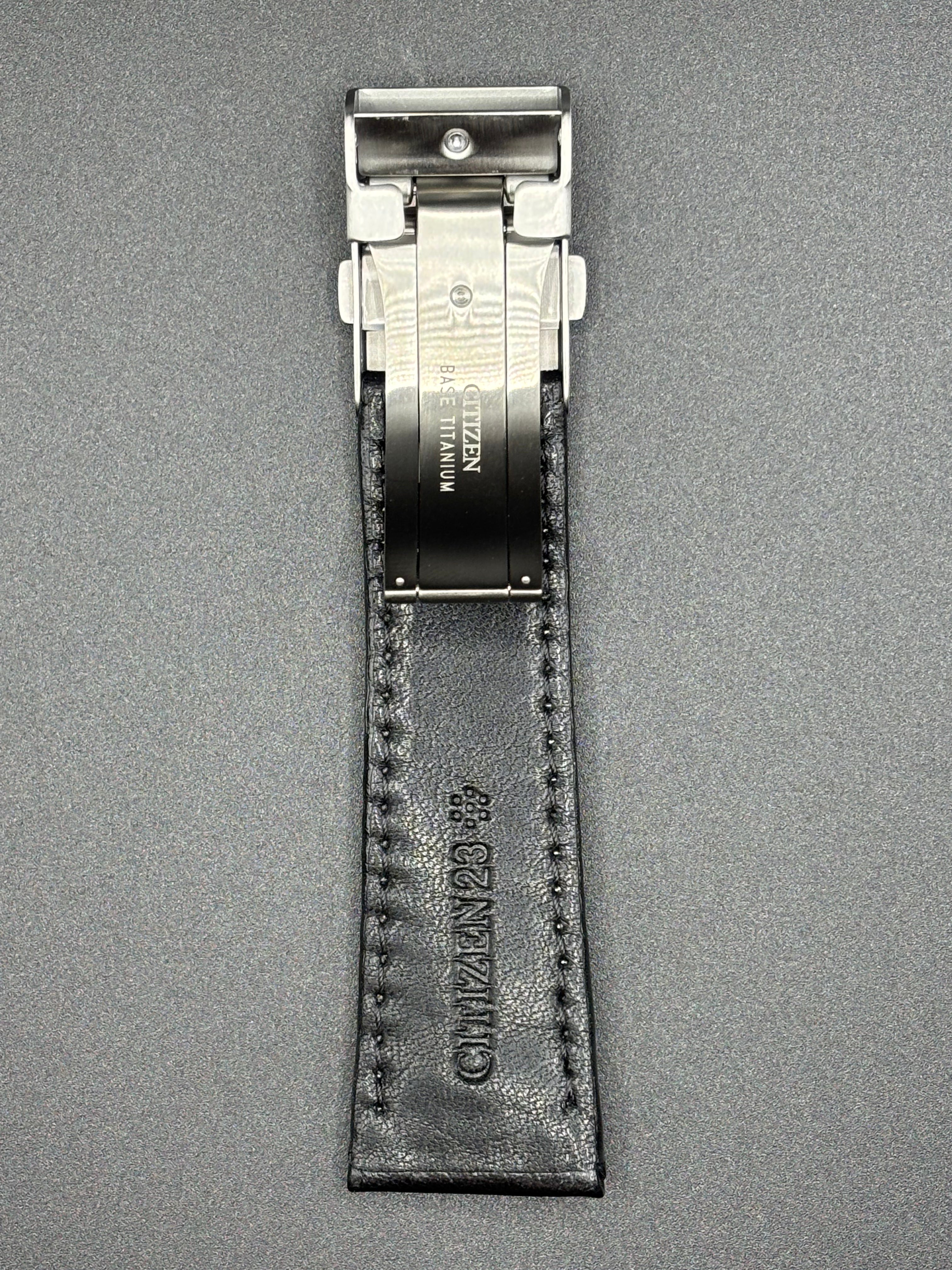 Citizen 59-S52166 Chrono Pilot AS4020 Leather Strap 23mm Original