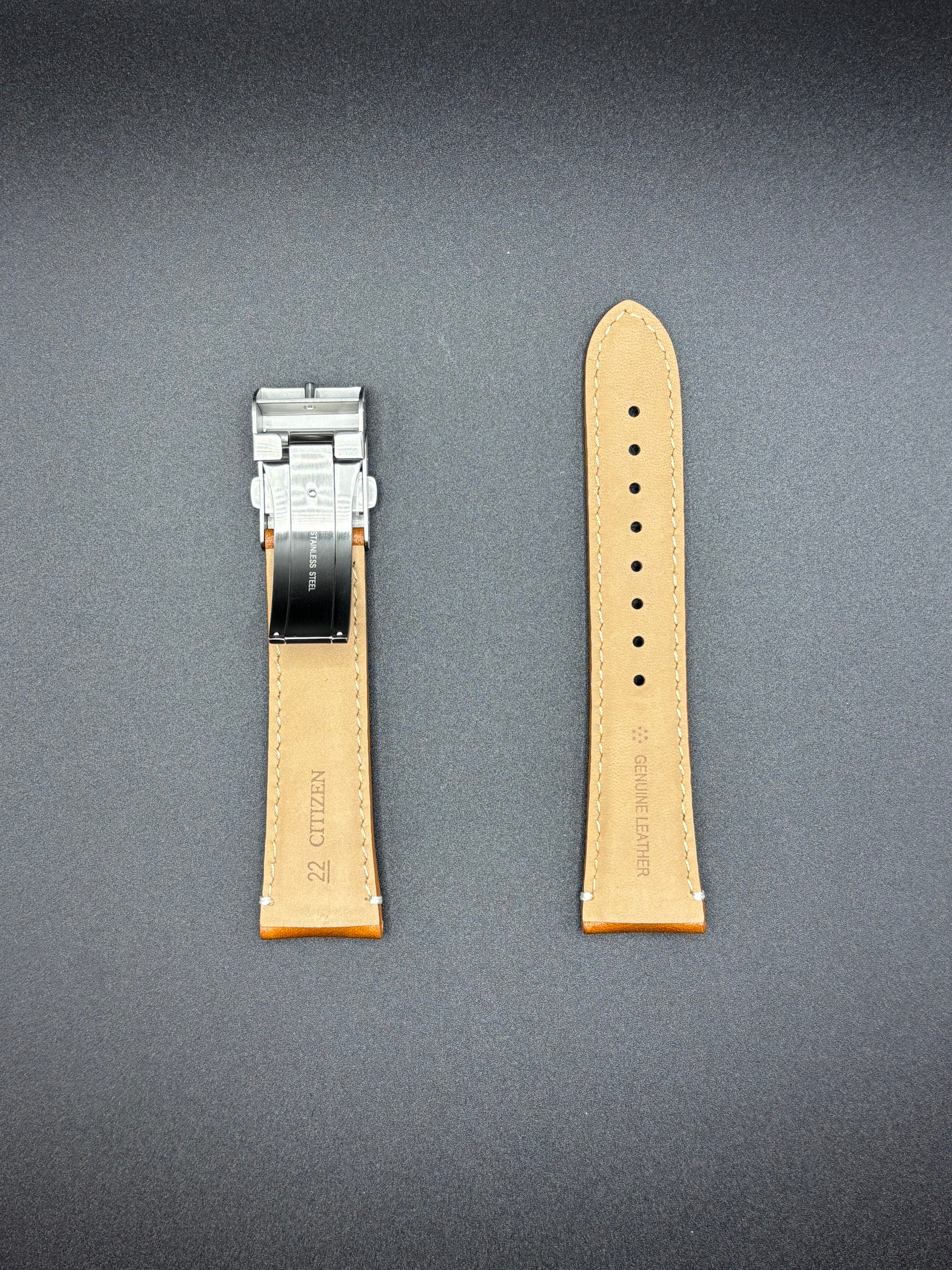 Citizen 59-R50560 Pilot AS2020 Leather Strap 22mm Original