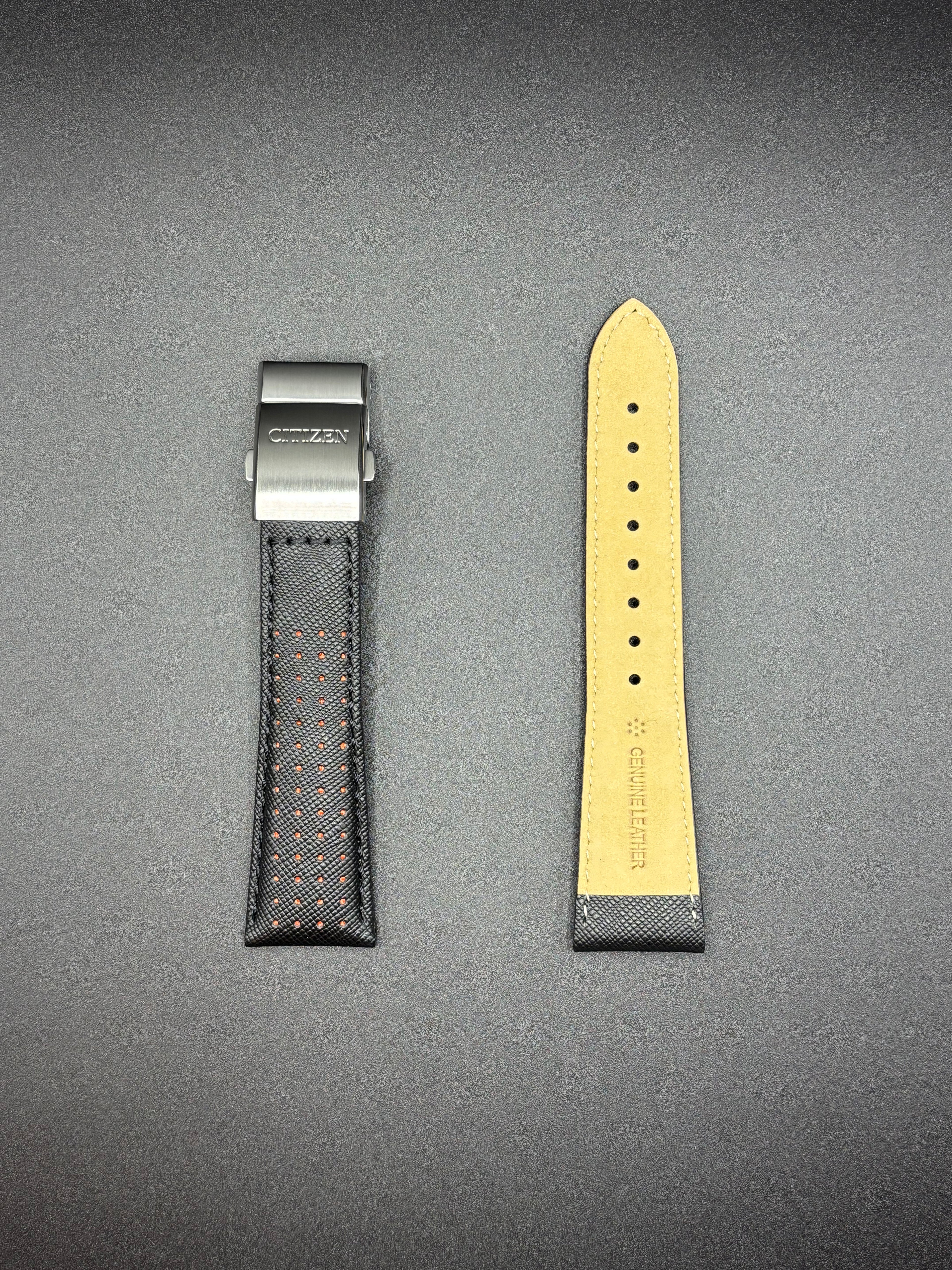 Orologio Solare Uomo Citizen Acciaio e NYLON marrone BM7550-10E Orologio Solare Uomo Citizen Acciaio e NYLON marrone BM7550-10E