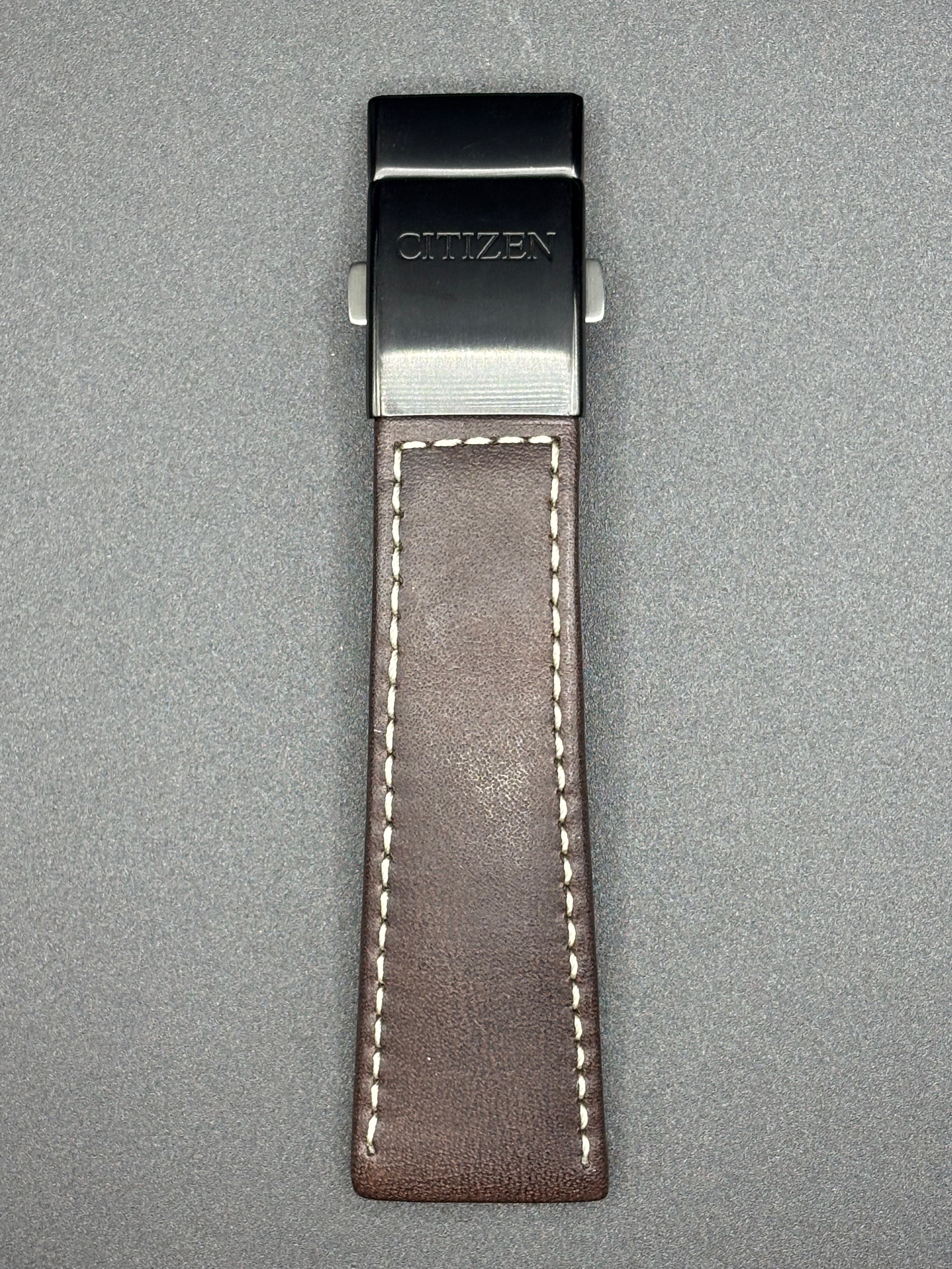 Citizen Strap 59-S54194 Chrono Pilot CB5856 Leather 23mm Original