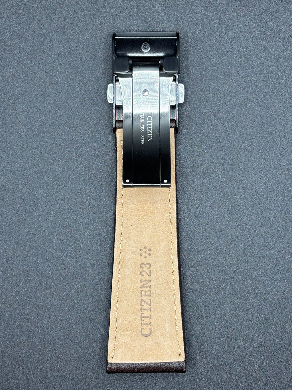 Citizen Armband 59-S54194 Chrono Pilot CB5856 Leder 23mm Original
