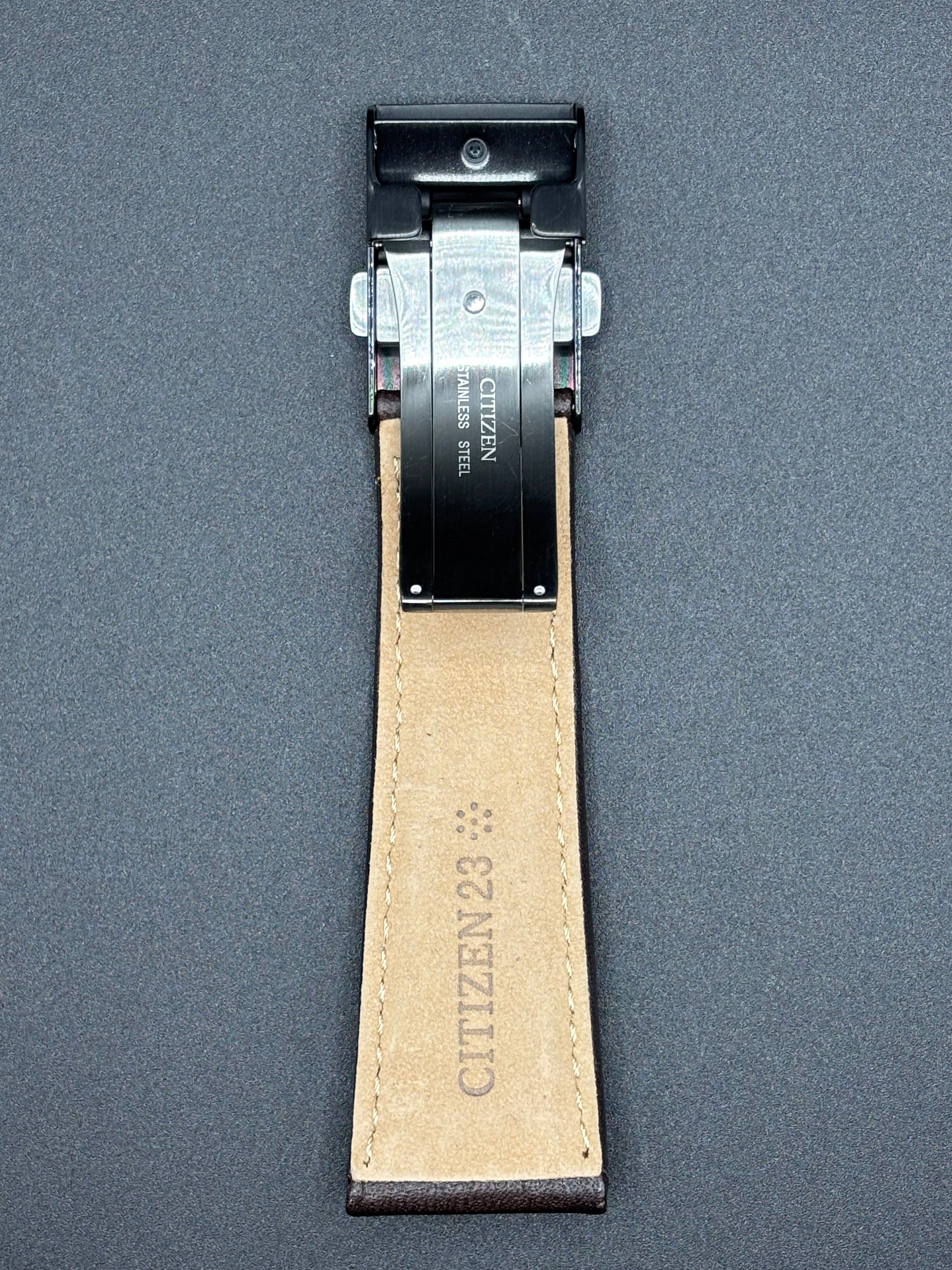 Citizen Strap 59-S54194 Chrono Pilot CB5856 Leather 23mm Original