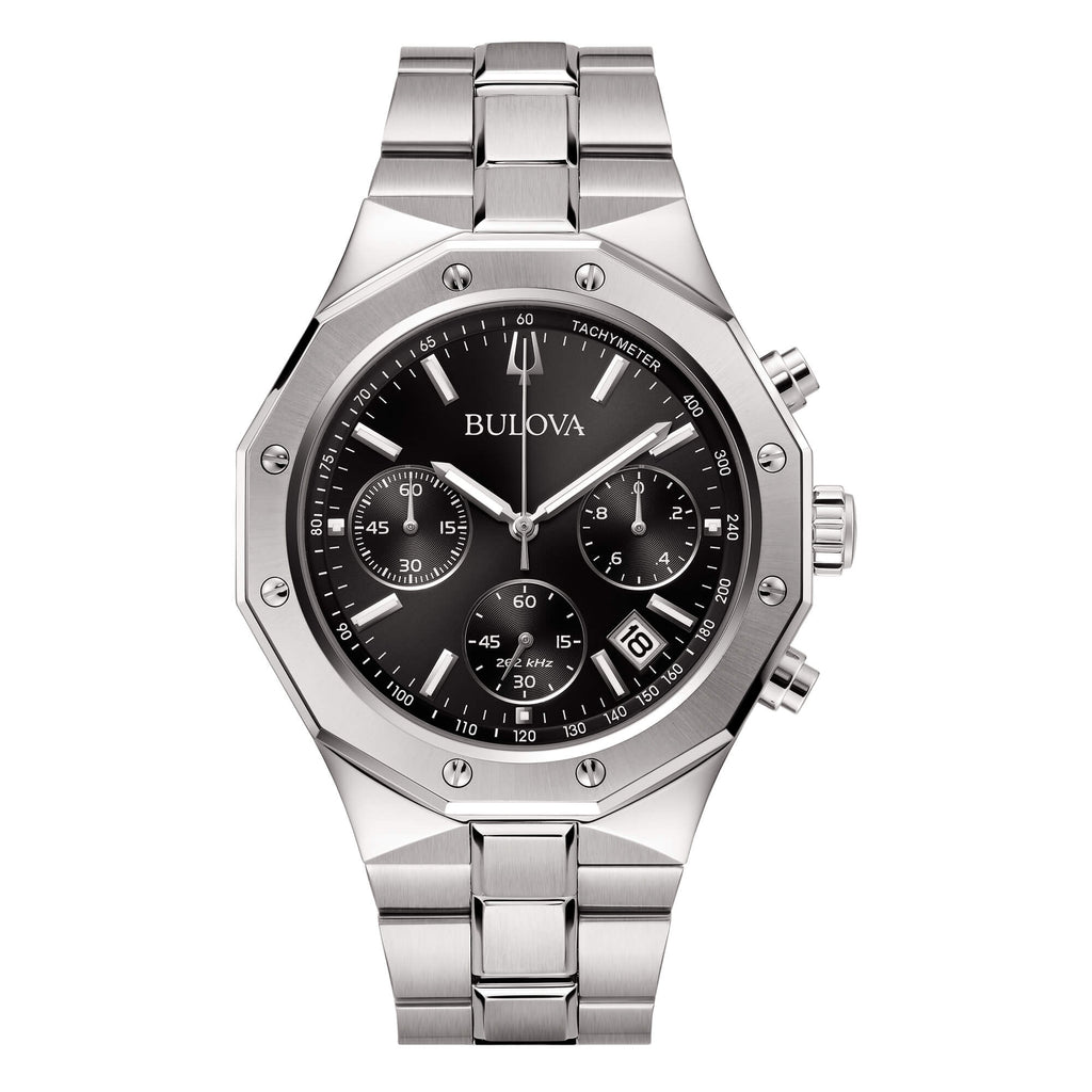 Bulova watch - 96B410 - Octagon Chronograph 