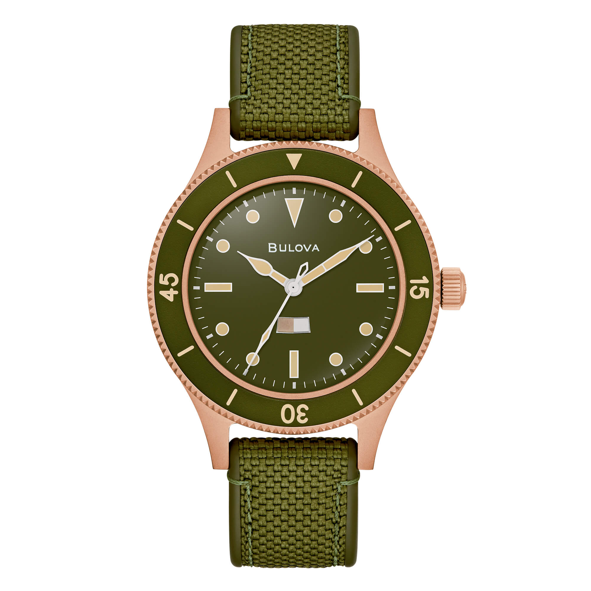 Orologio Bulova - 98A324 - Mil-Ships Bronzo - 150° Anniversario - Ed. Limitata