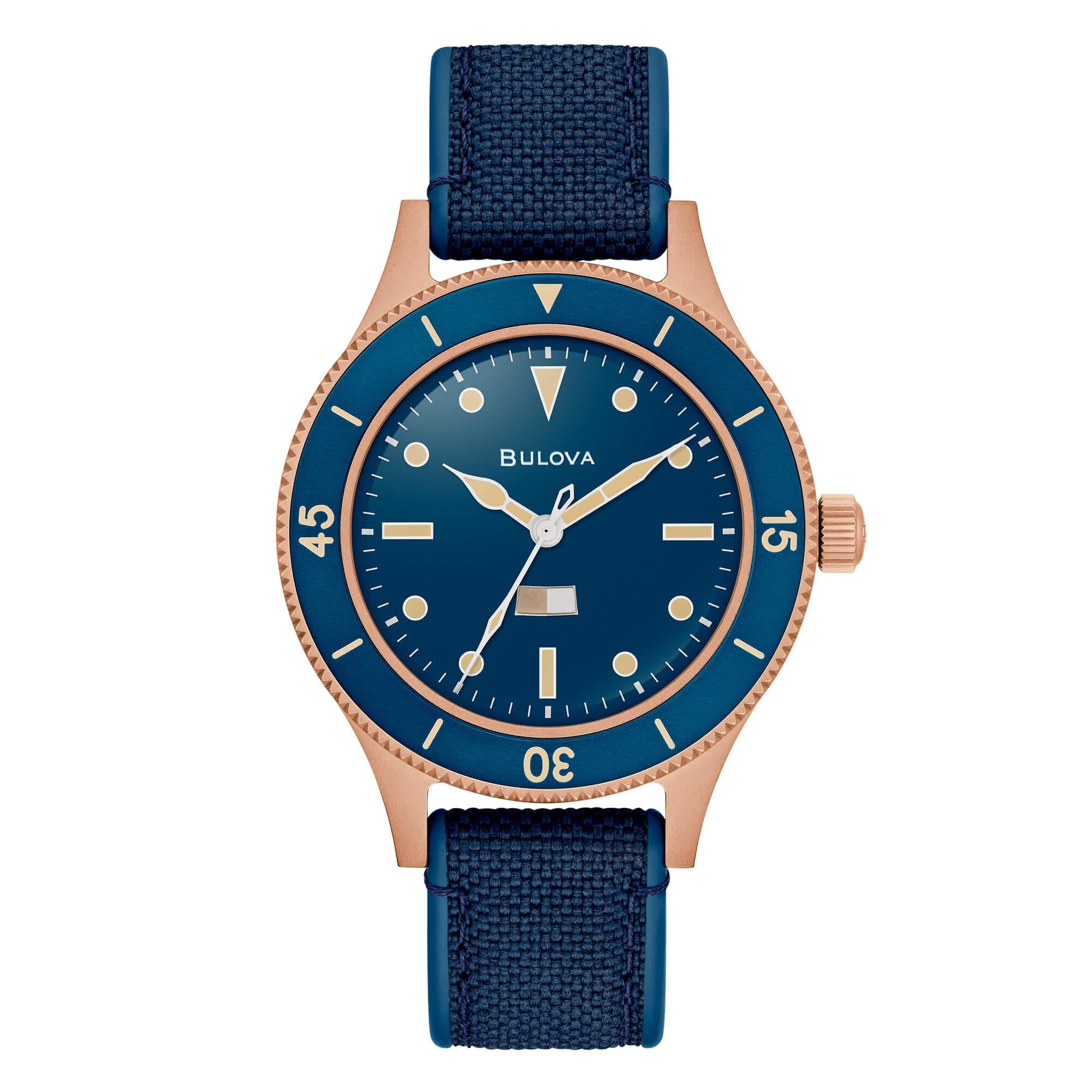 Orologio Bulova - 98A325 - Mil-Ships Bronzo - 150° Anniversario - Ed. Limitata