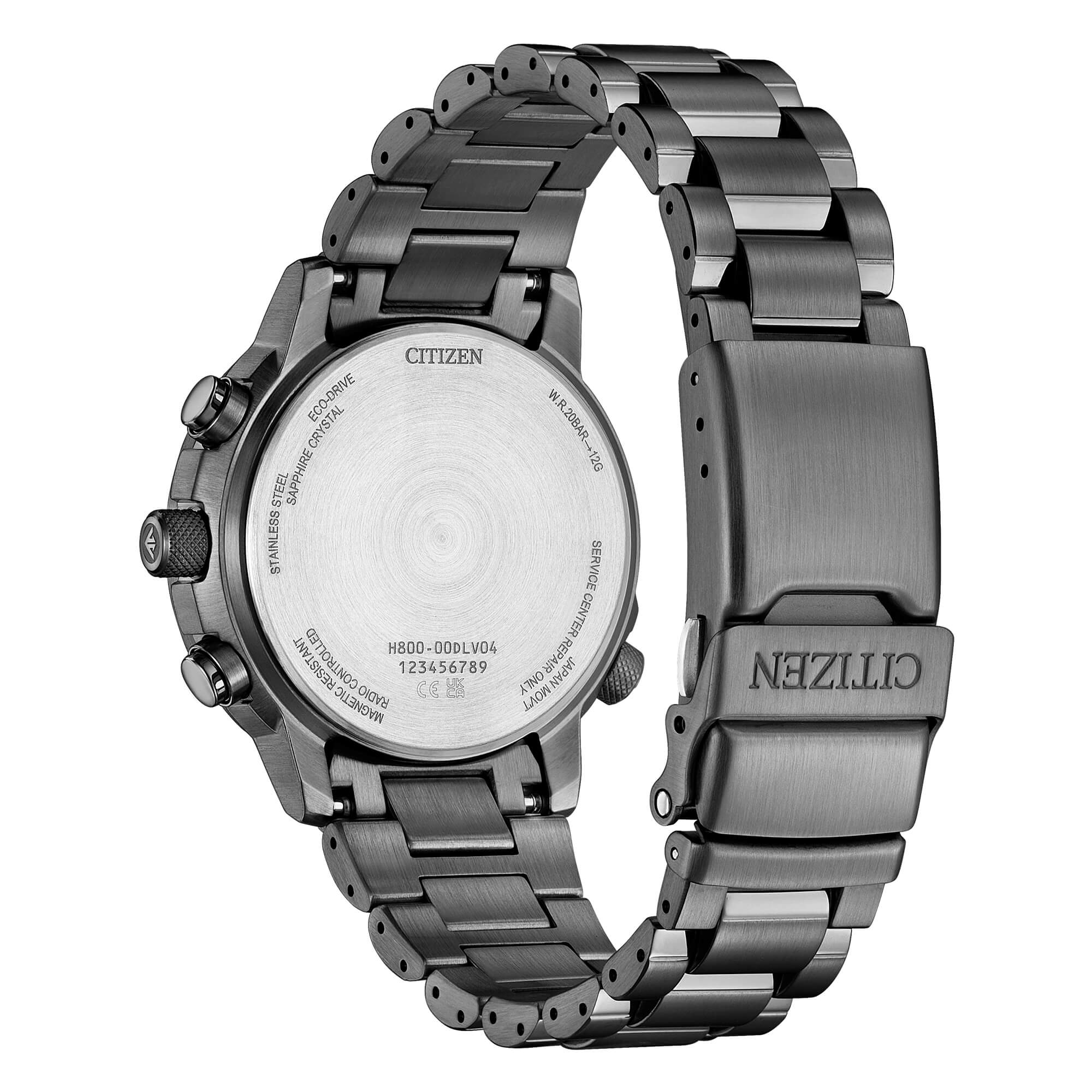 Orologio Citizen - AT8304-57A  - Crono Pilot Acciaio 41mm