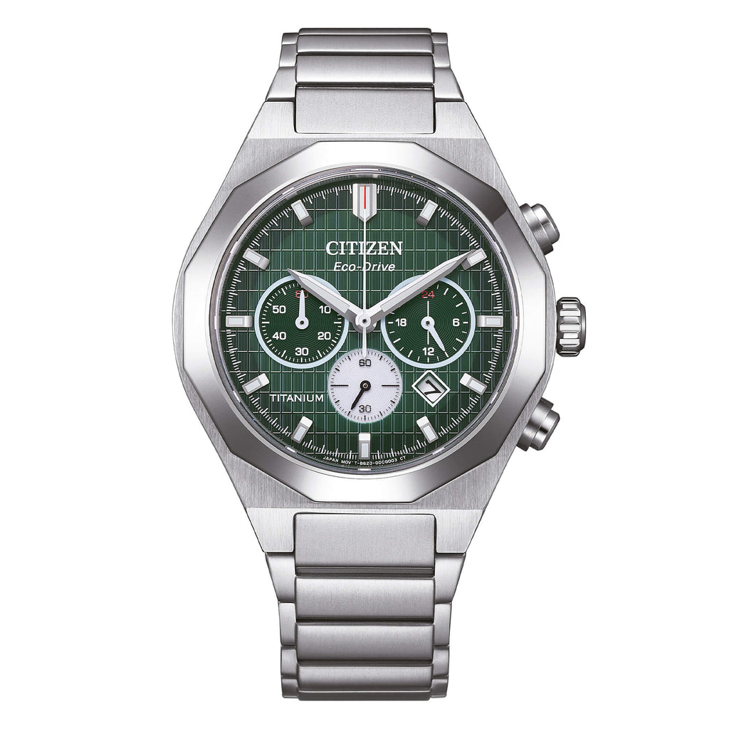 Citizen watch - CA4691-59X - Zenshin Senkei Chrono Super Titanium