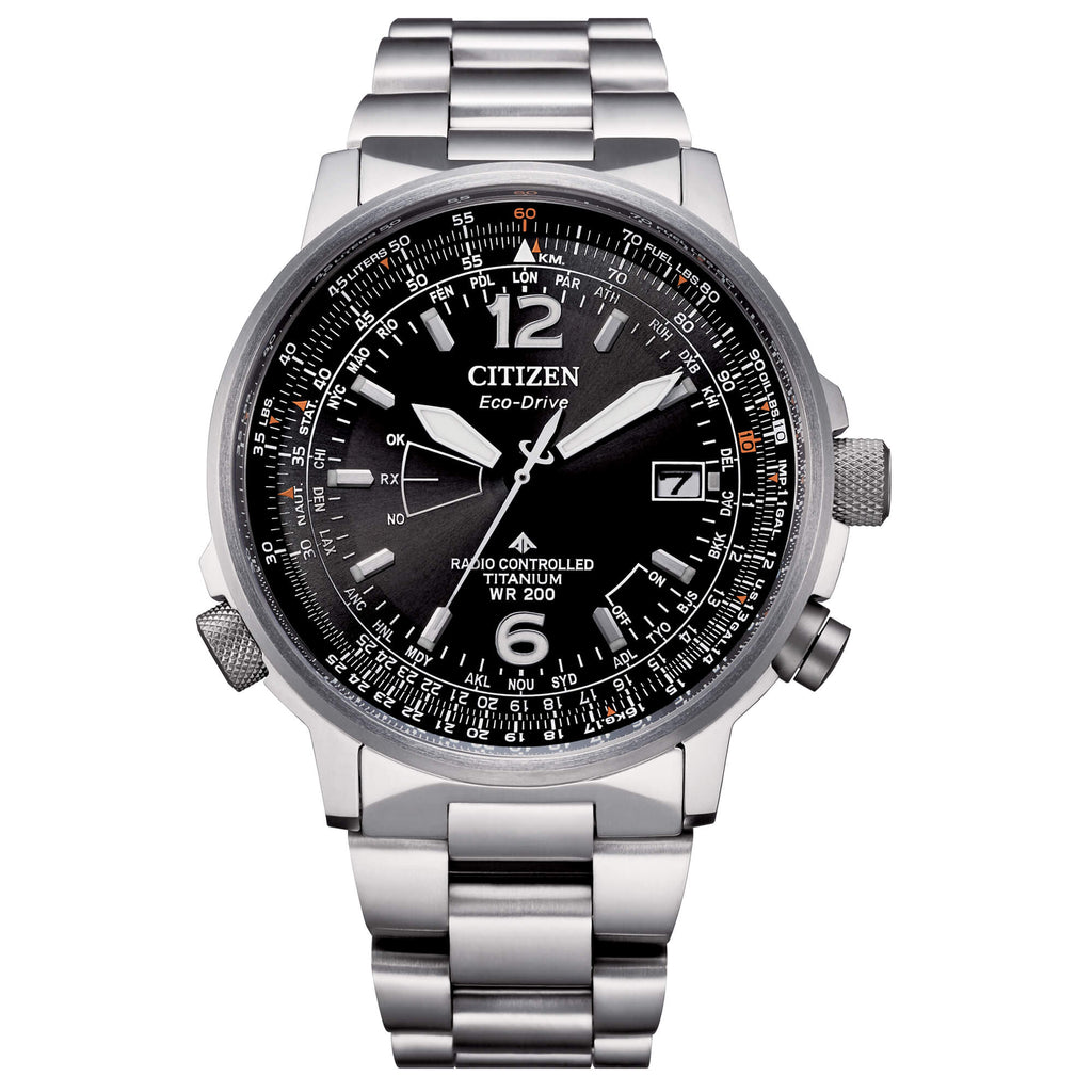 Citizen Armband 59-T00282 Pilot AS2030 Titan 22mm Original