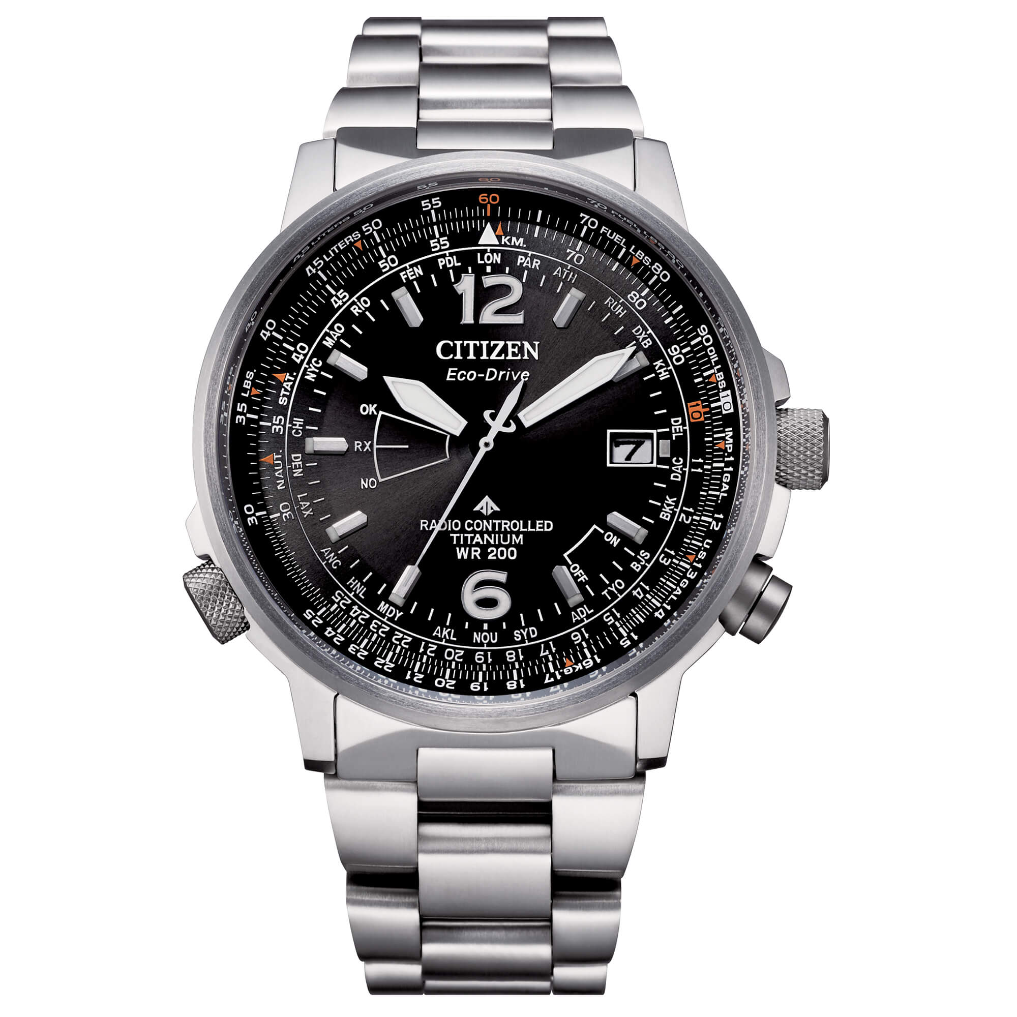 Citizen Armband 59-T00282 Pilot AS2030 Titan 22mm Original