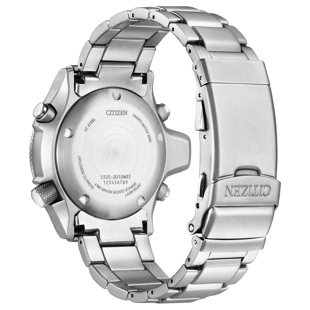 Citizen Armband 59-000SS-01 Aqualand JP2000 Stahl 24mm Original