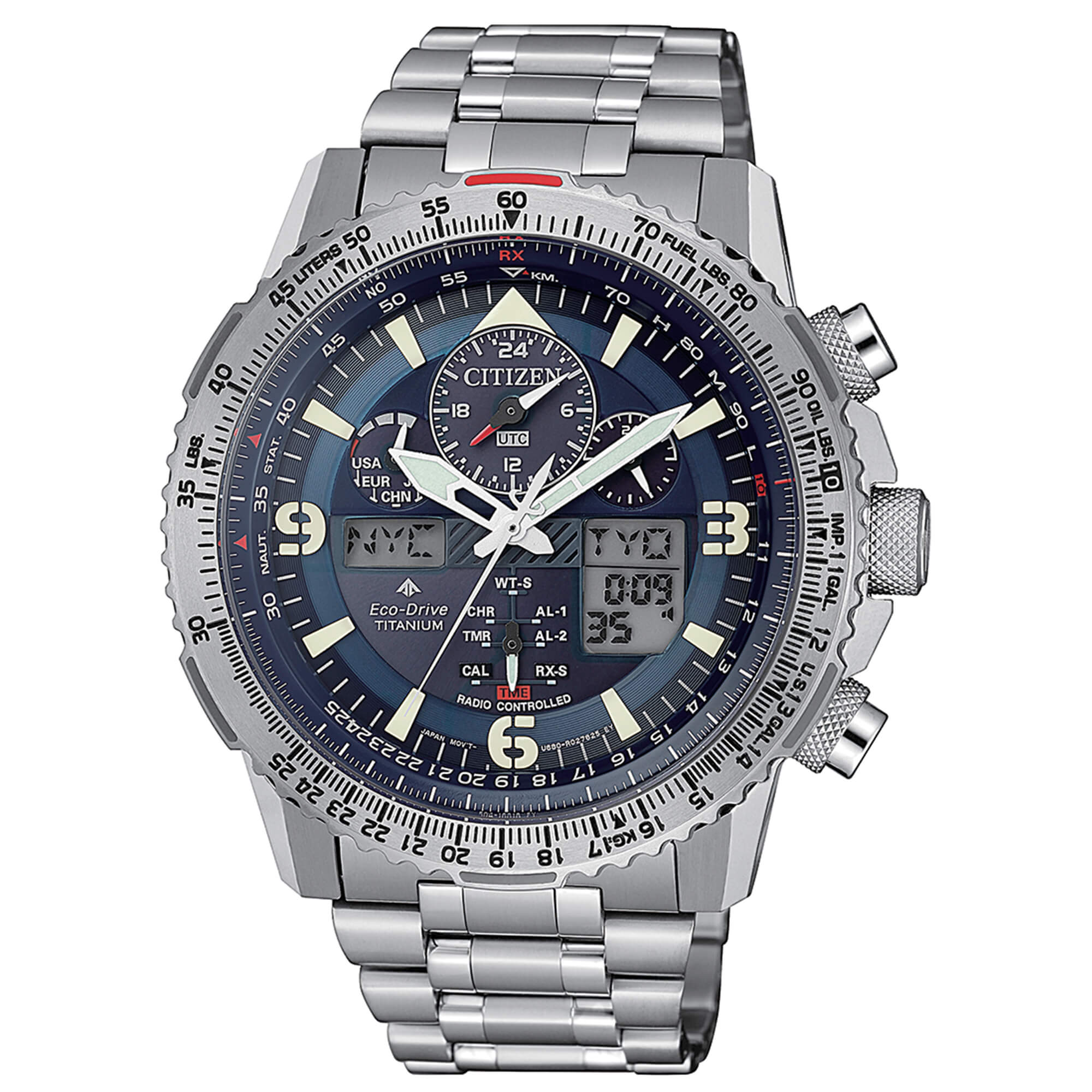 Orologio Citizen - JY8100-80L - Skyhawk Super Titanio