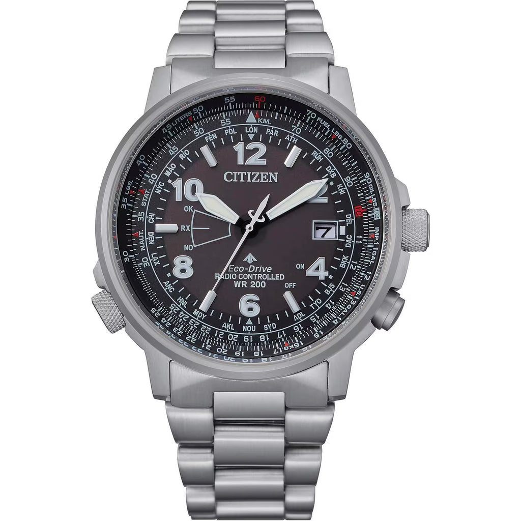 Citizen Armband 59-R50561 Pilot AS2020 Leder 22mm Original