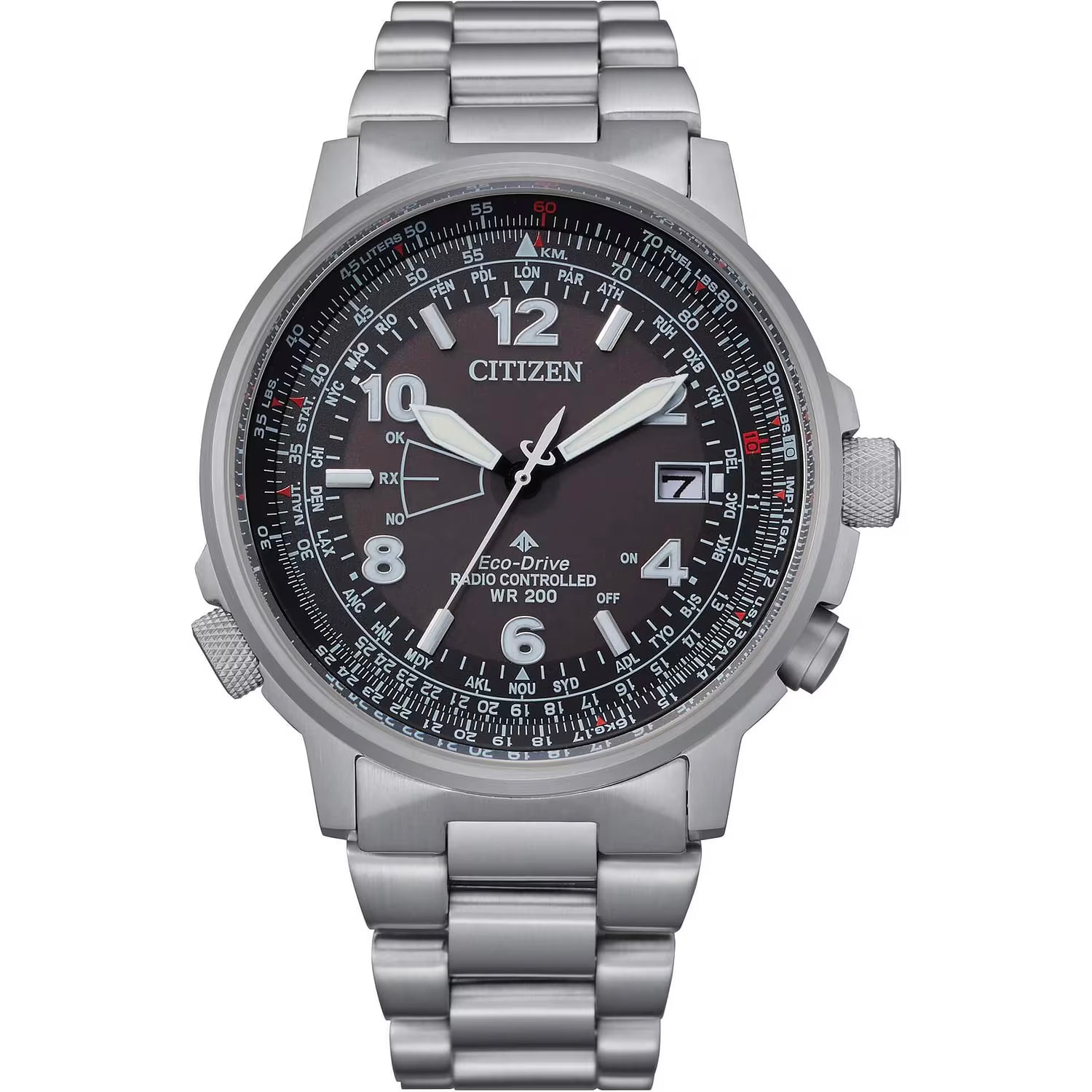 Citizen Armband 59-R50561 Pilot AS2020 Leder 22mm Original