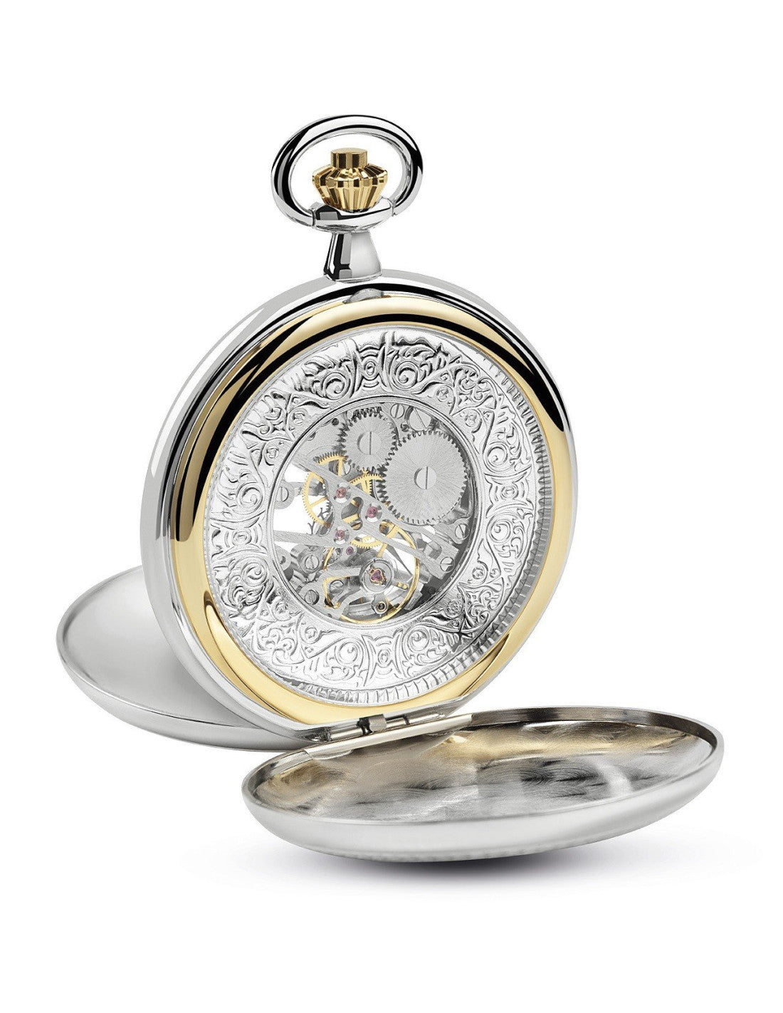 Orologio Capital da tasca TC126-2 Doppio Coperchio Scheletrato